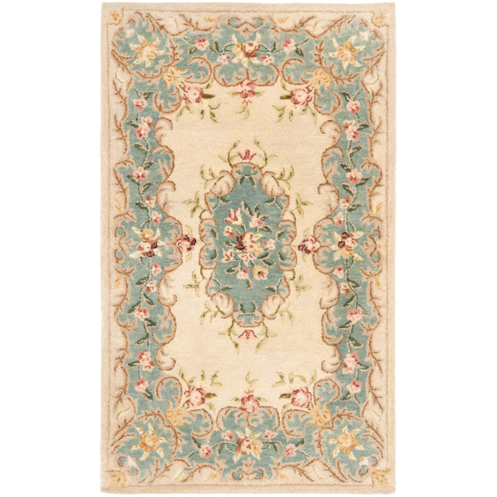 SAFAVIEH BRG166A Bergama Ivory / Light Blue Image 4