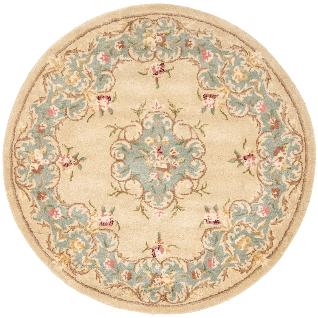 SAFAVIEH BRG166A Bergama Ivory / Light Blue Image 6