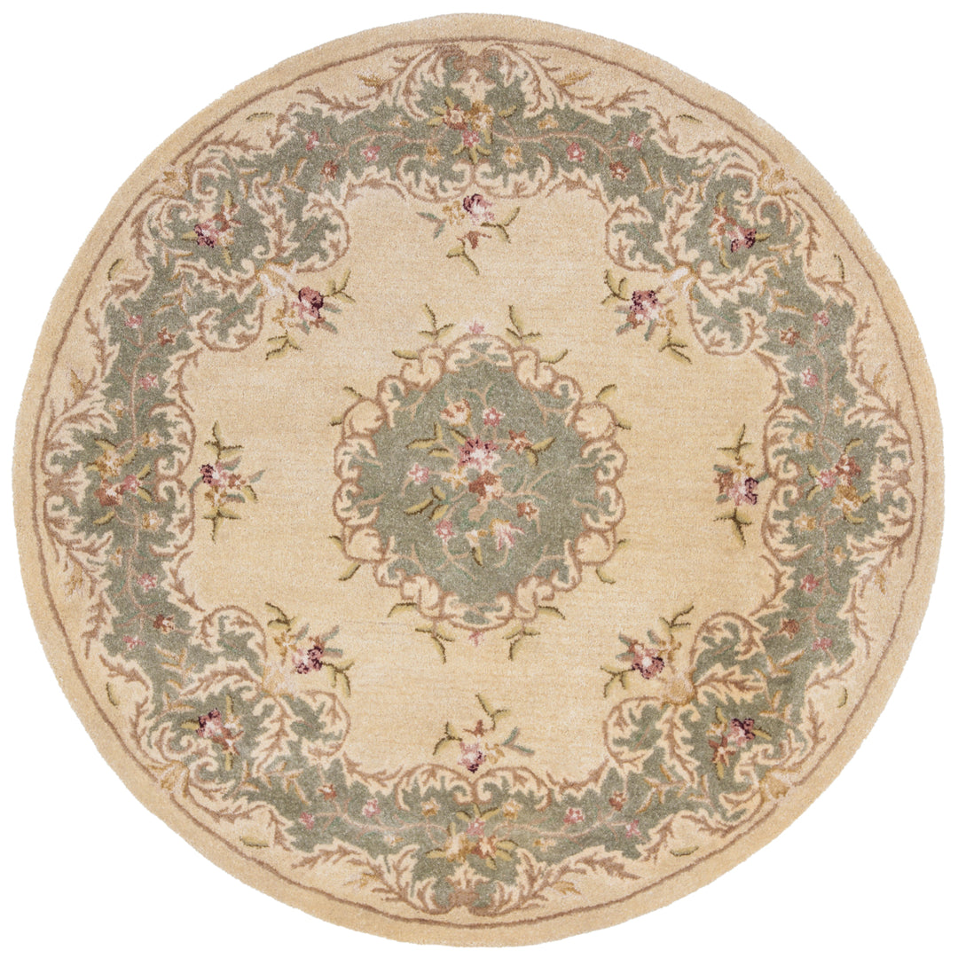 SAFAVIEH BRG166A Bergama Ivory / Light Blue Image 7