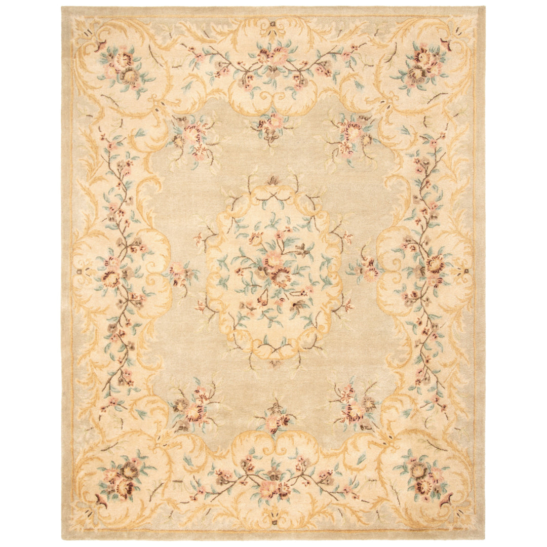 SAFAVIEH BRG166B Bergama Light Green / Beige Image 1