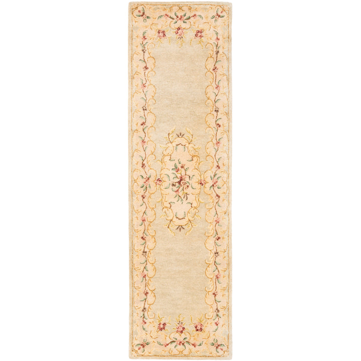 SAFAVIEH BRG166B Bergama Light Green / Beige Image 3