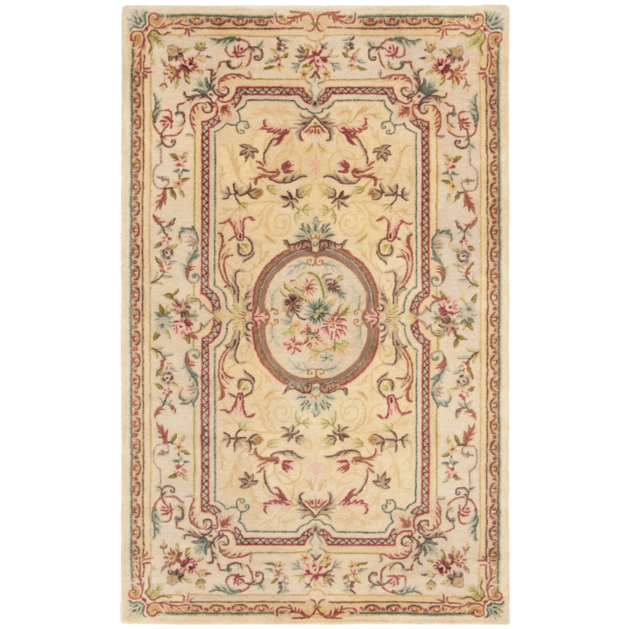 SAFAVIEH Bergama BRG168A Handmade Light Gold / Beige Rug Image 1