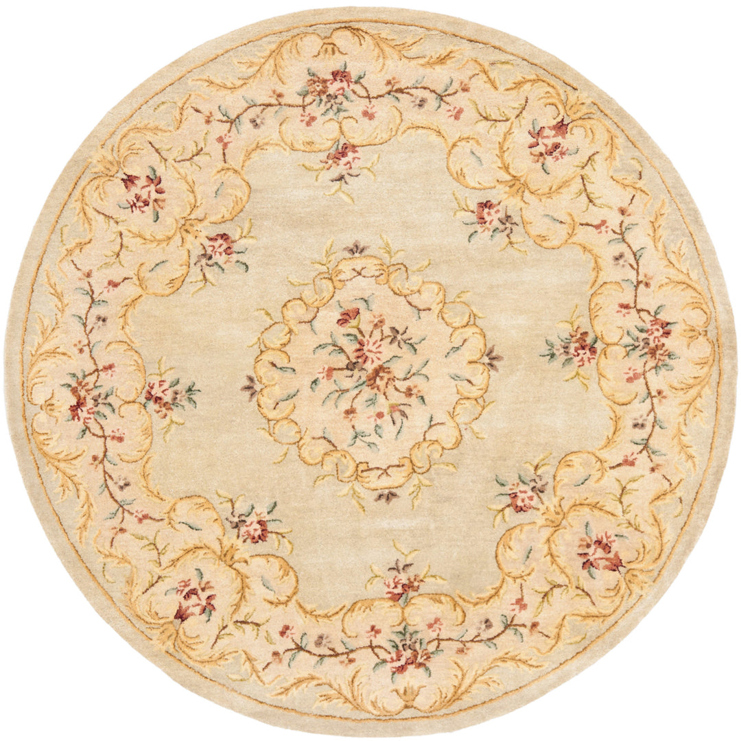 SAFAVIEH BRG166B Bergama Light Green / Beige Image 7