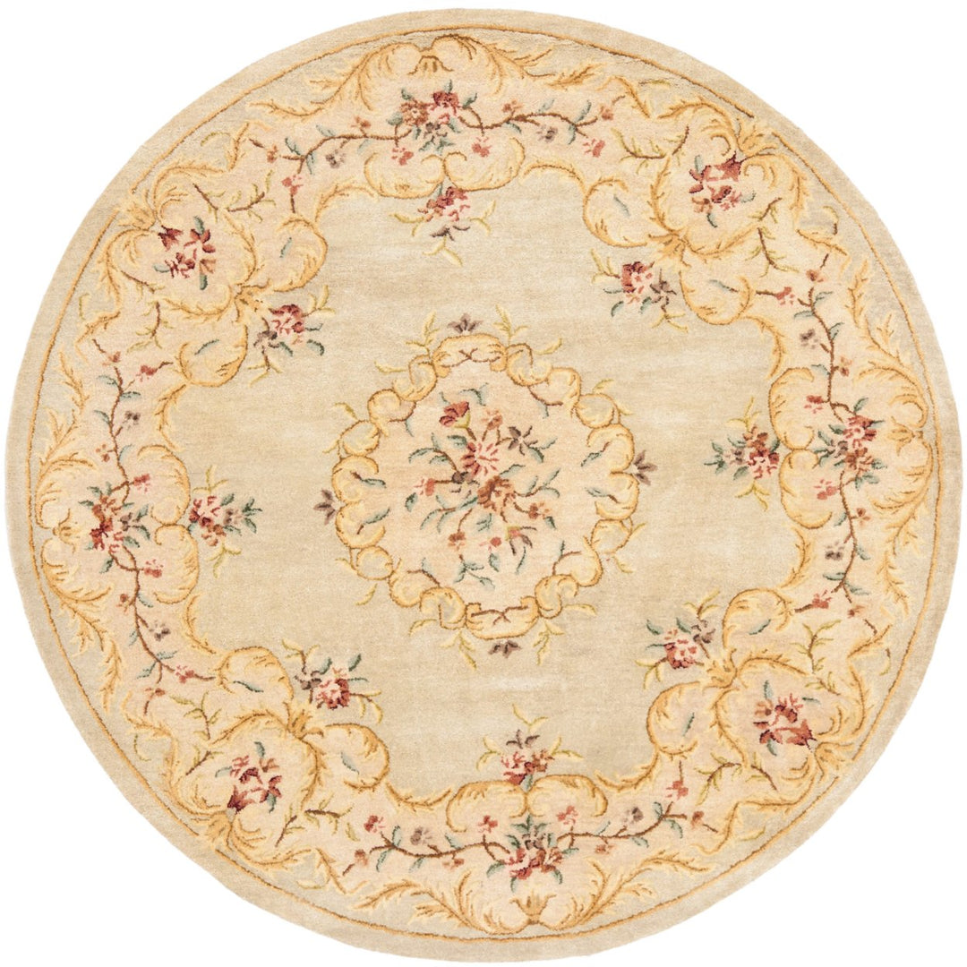 SAFAVIEH BRG166B Bergama Light Green / Beige Image 1