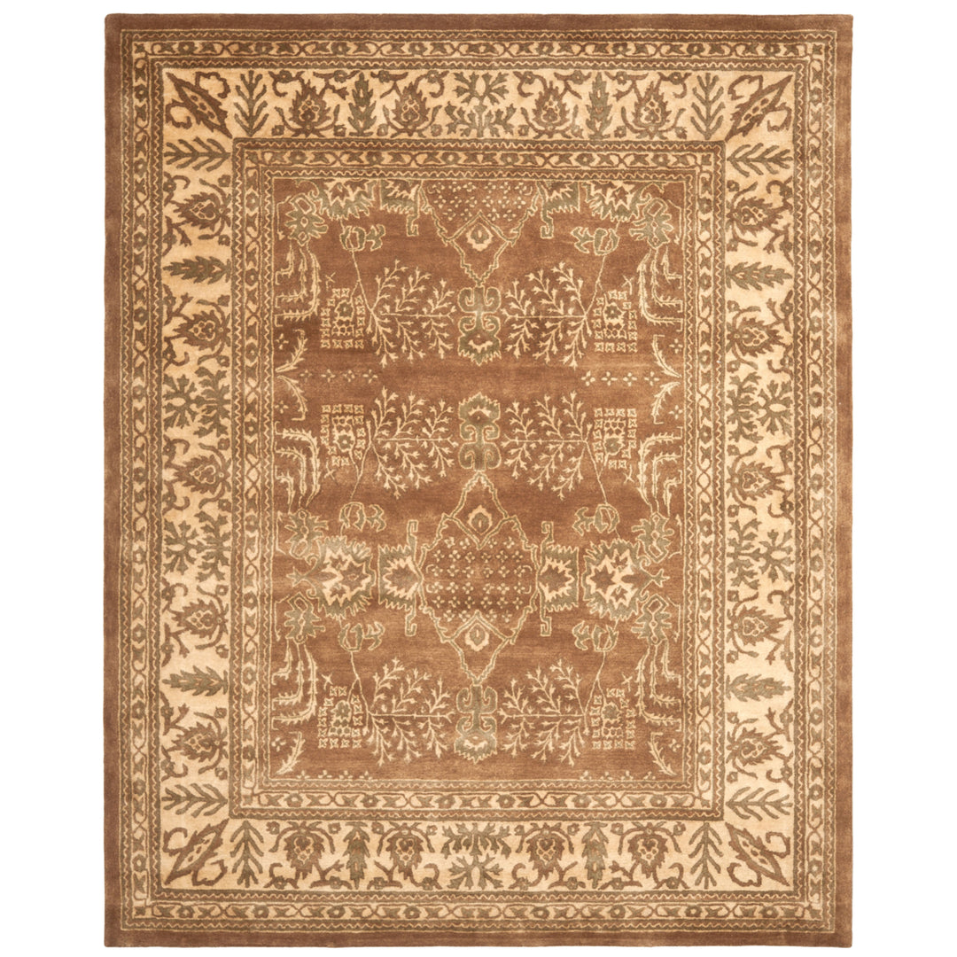 SAFAVIEH Bergama BRG190A Handmade Light Brown /Beige Rug Image 1