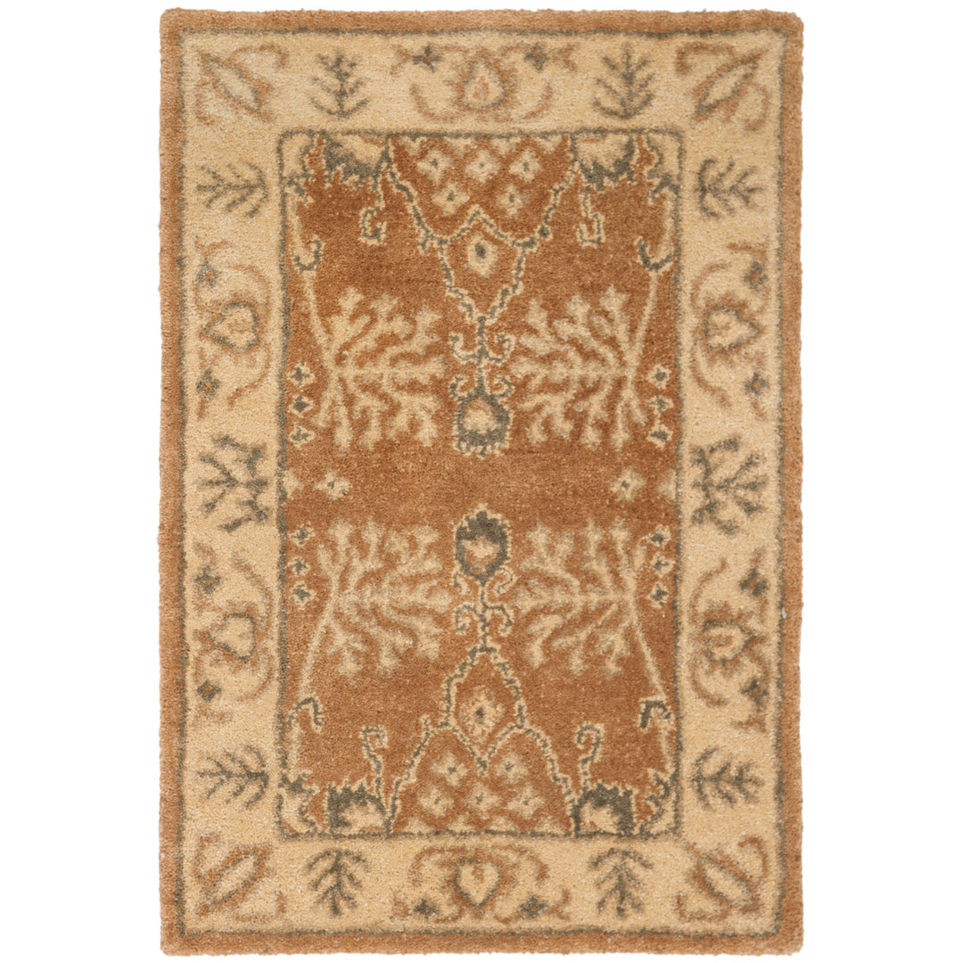 SAFAVIEH Bergama BRG190A Handmade Light Brown /Beige Rug Image 3