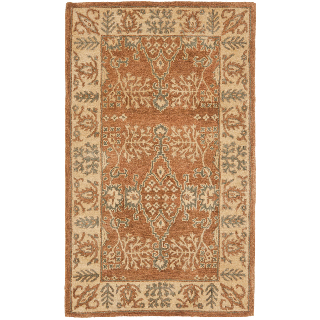 SAFAVIEH Bergama BRG190A Handmade Light Brown /Beige Rug Image 5