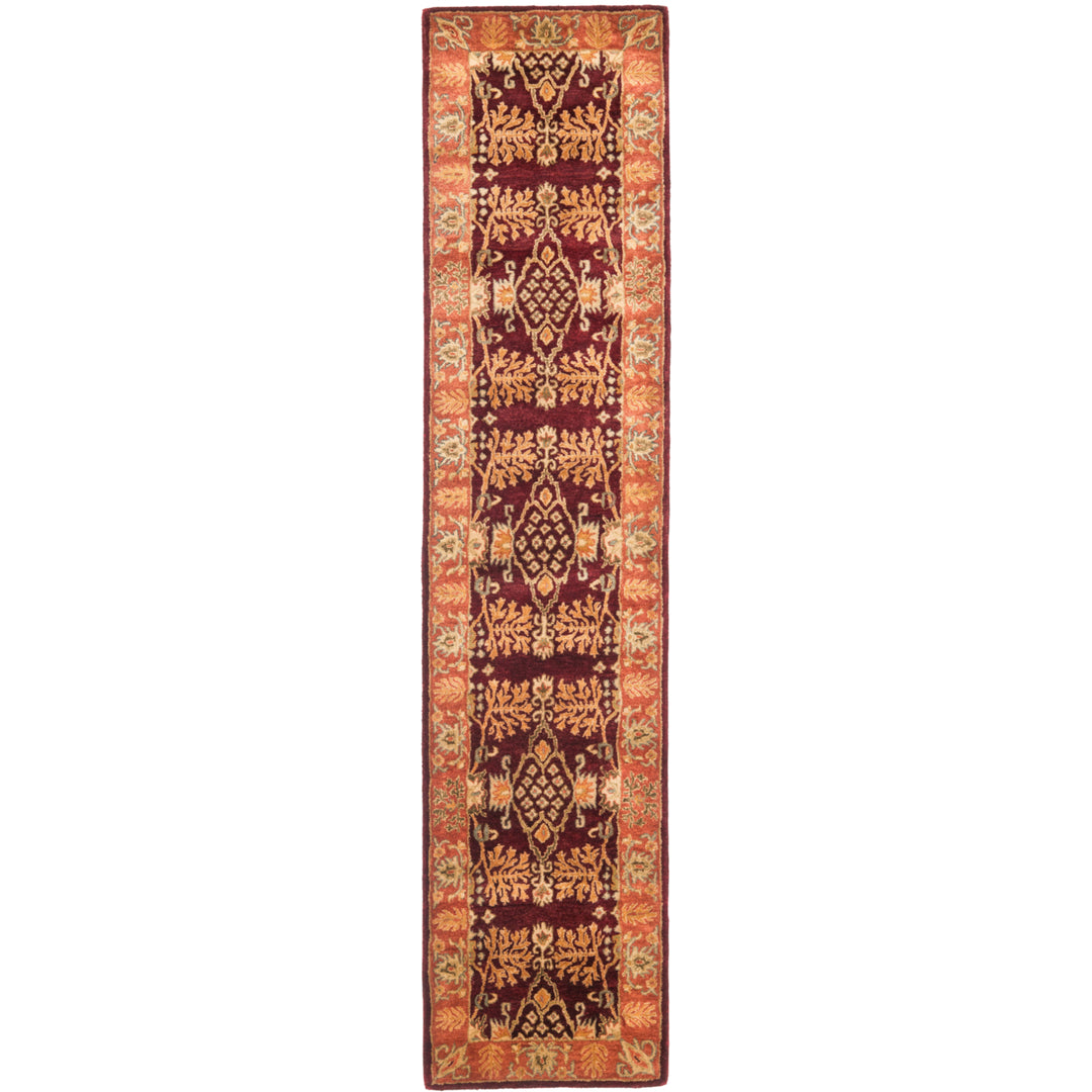 SAFAVIEH Bergama BRG190C Handmade Red / Rust Rug Image 5