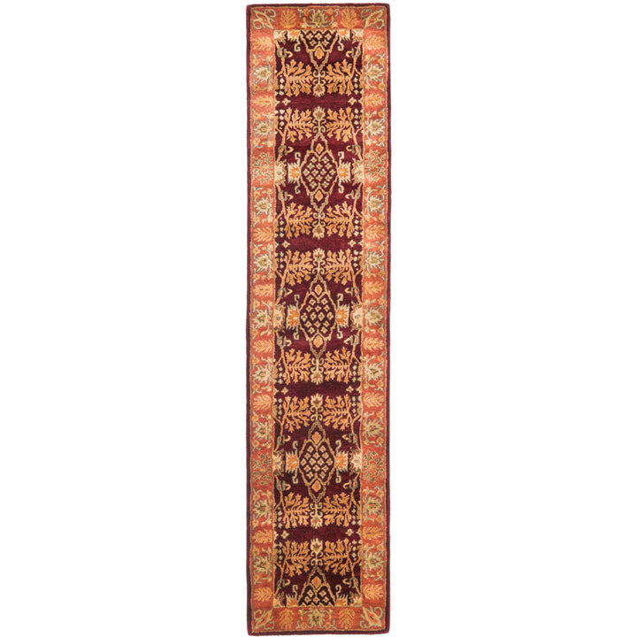 SAFAVIEH Bergama BRG190C Handmade Red / Rust Rug Image 5