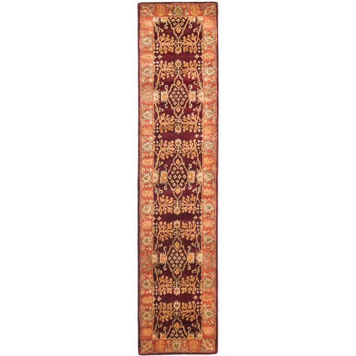 SAFAVIEH Bergama BRG190C Handmade Red / Rust Rug Image 1