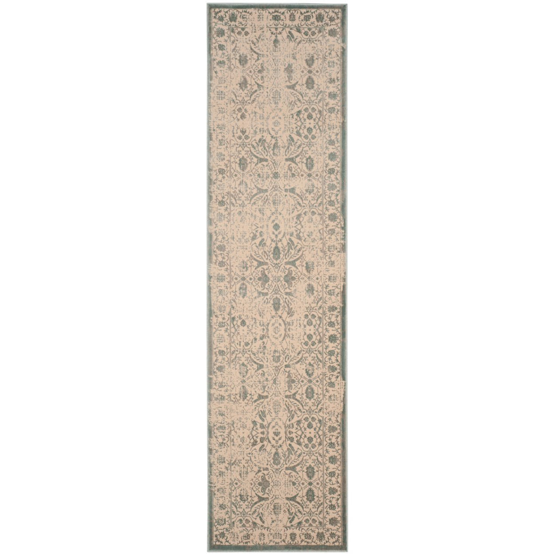 SAFAVIEH Brilliance Collection BRL502A Cream / Sage Rug Image 3