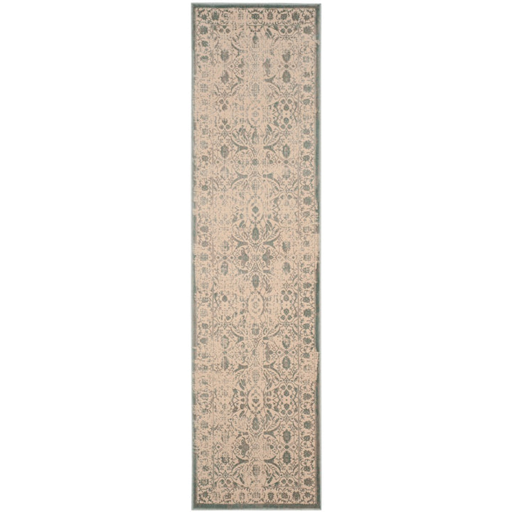 SAFAVIEH Brilliance Collection BRL502A Cream / Sage Rug Image 3