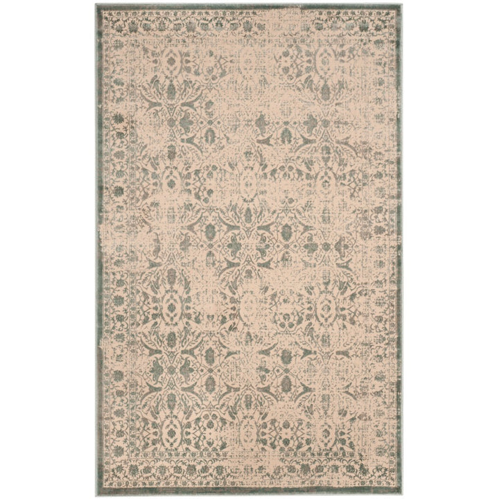 SAFAVIEH Brilliance Collection BRL502A Cream / Sage Rug Image 5