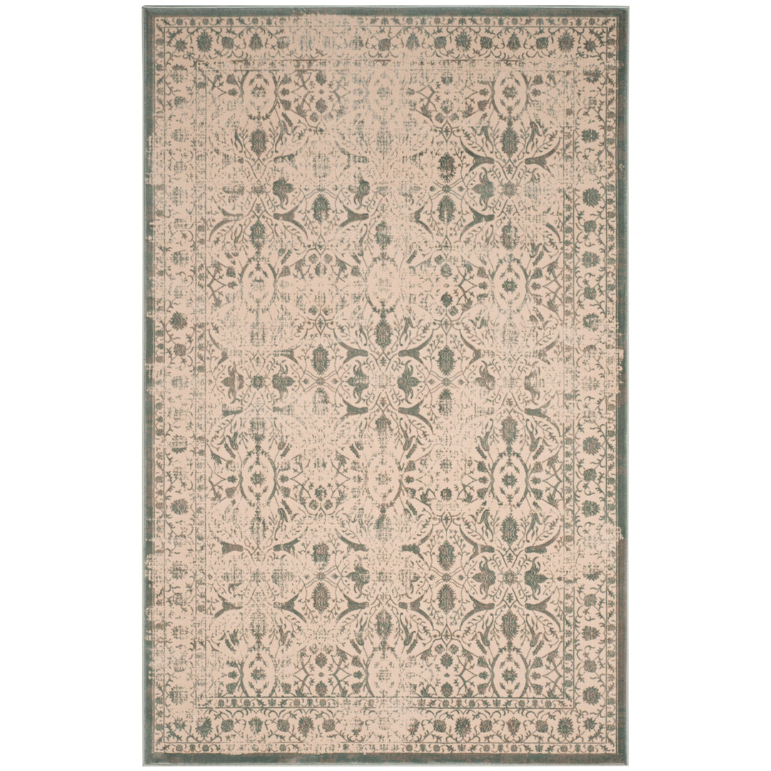 SAFAVIEH Brilliance Collection BRL502A Cream / Sage Rug Image 6