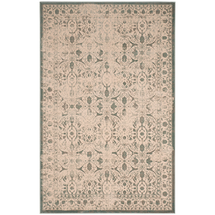 SAFAVIEH Brilliance Collection BRL502A Cream / Sage Rug Image 6