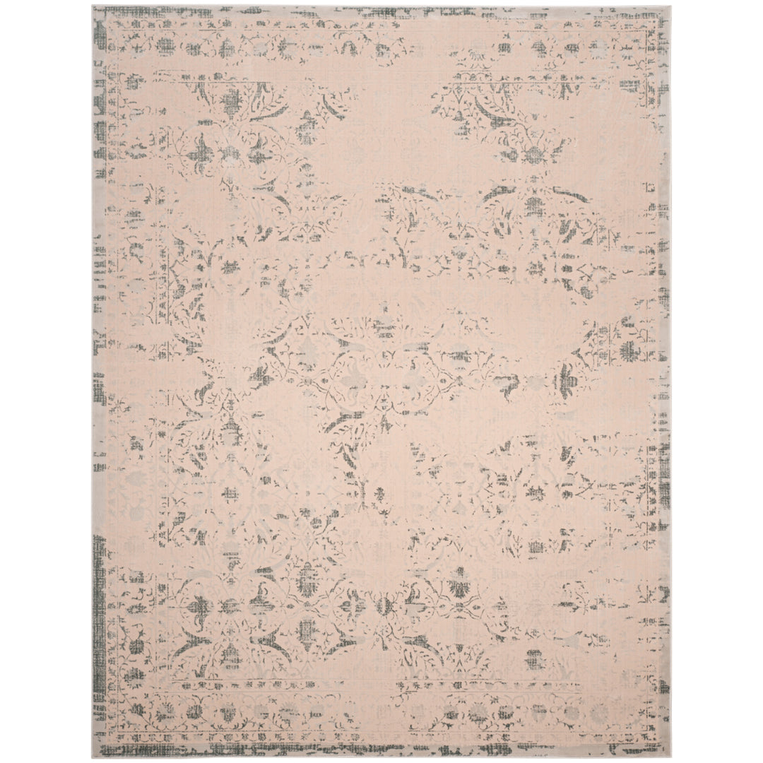 SAFAVIEH Brilliance BRL502B Cream / Light Blue Rug Image 1