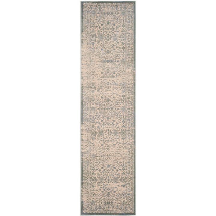 SAFAVIEH Brilliance Collection BRL504A Cream / Sage Rug Image 3