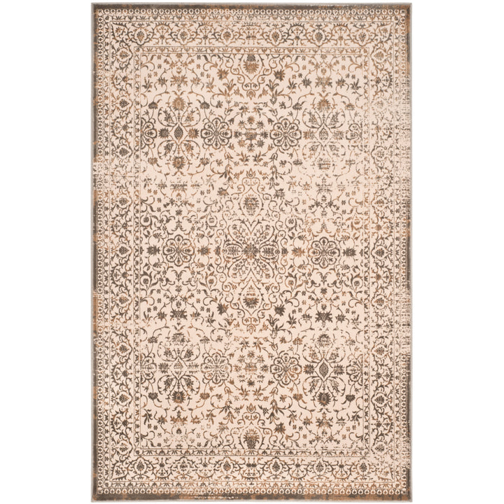 SAFAVIEH Brilliance Collection BRL504D Cream / Bronze Rug Image 7