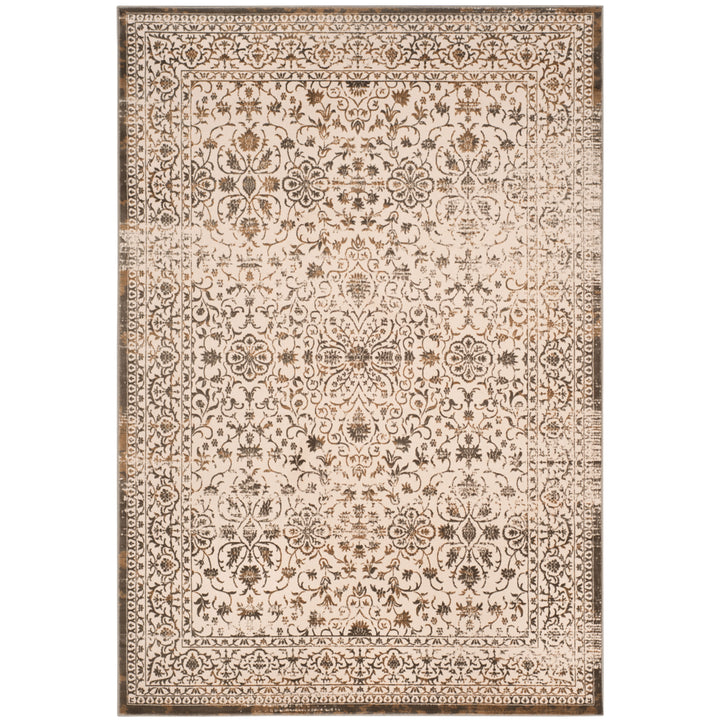 SAFAVIEH Brilliance Collection BRL504D Cream / Bronze Rug Image 8