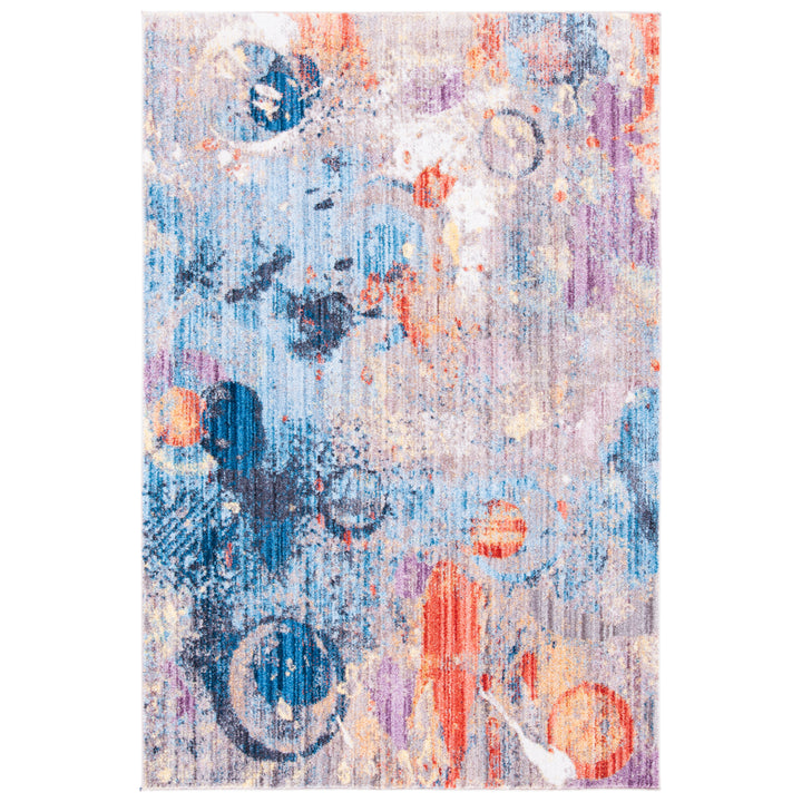 SAFAVIEH Bristol Collection BTL342A Grey / Blue Rug Image 7