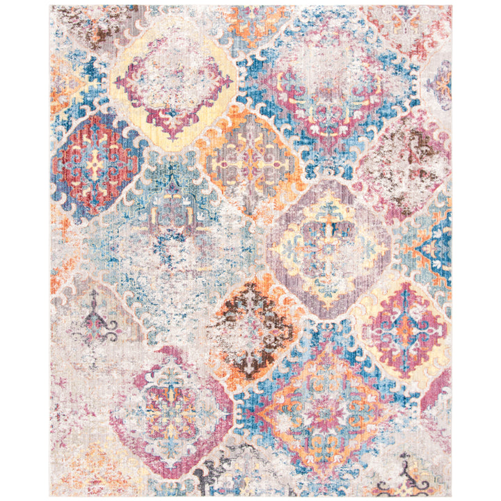 SAFAVIEH Bristol Collection BTL351D Blue / Light Grey Rug Image 1