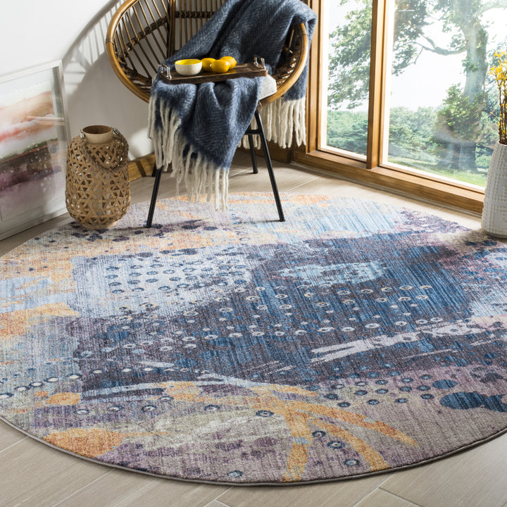 SAFAVIEH Bristol Collection BTL355M Multi Rug Image 2