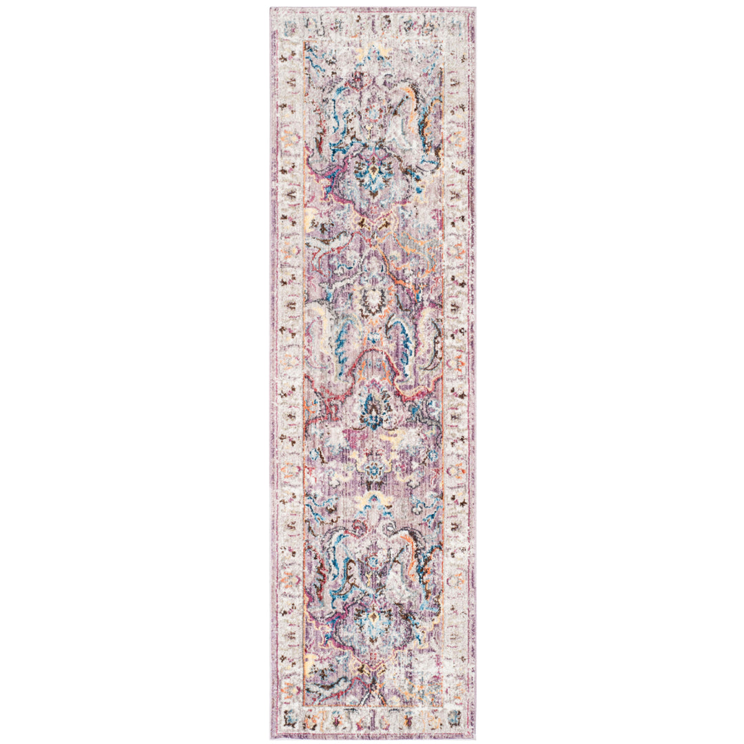 SAFAVIEH Bristol BTL357P Lavender / Light Grey Rug Image 5