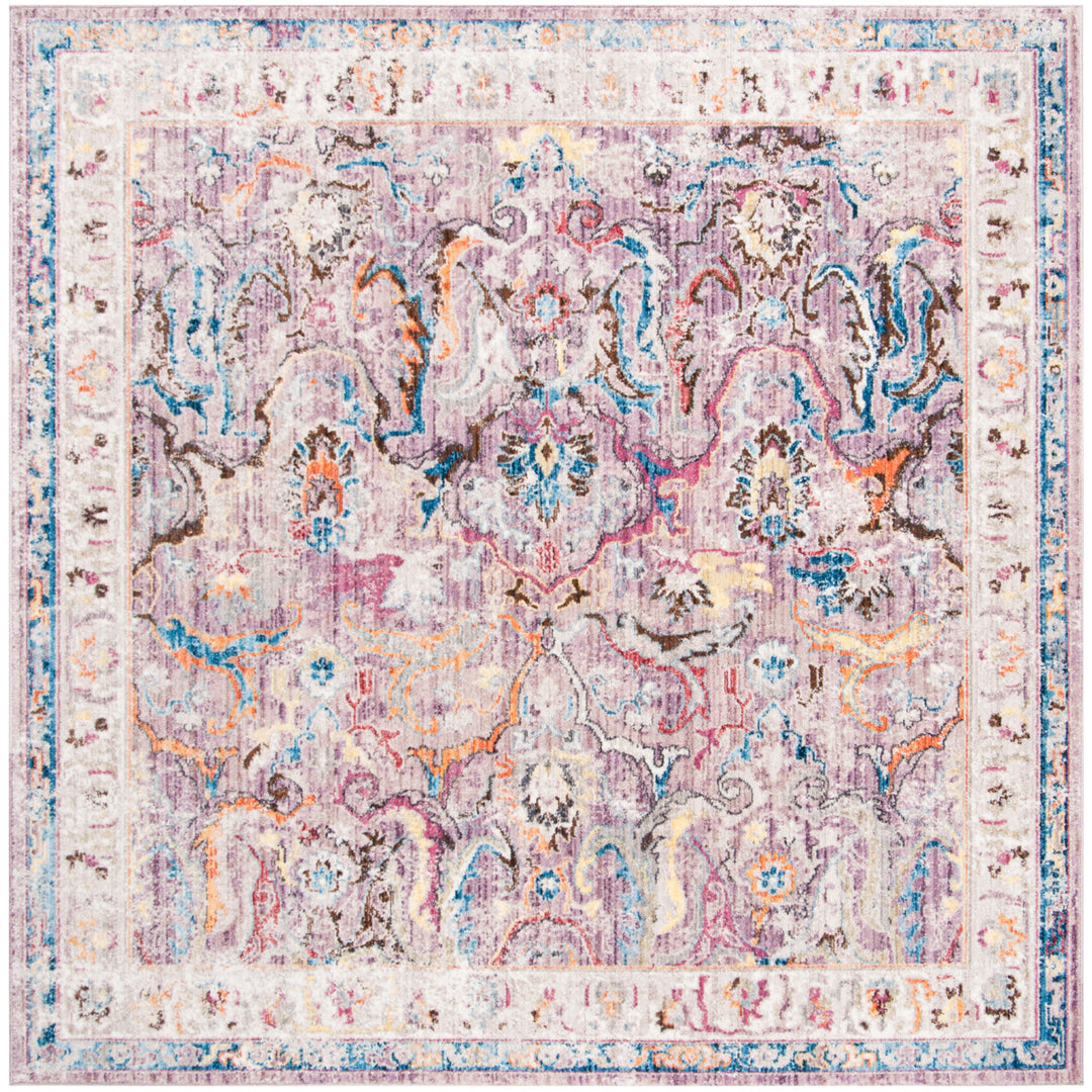 SAFAVIEH Bristol BTL357P Lavender / Light Grey Rug Image 6