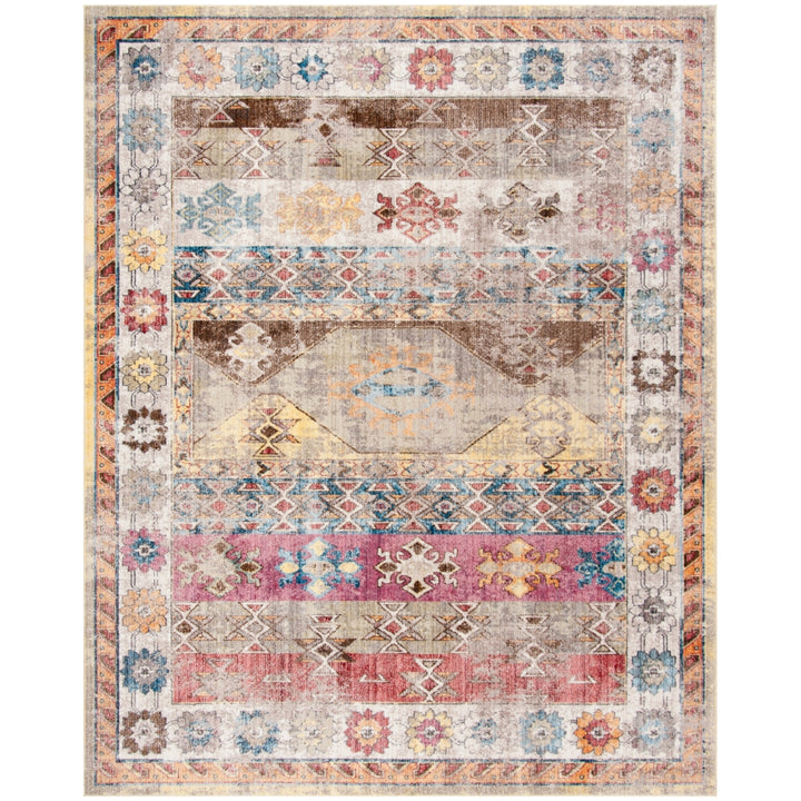 SAFAVIEH Bristol Collection BTL358M Multi Rug Image 1