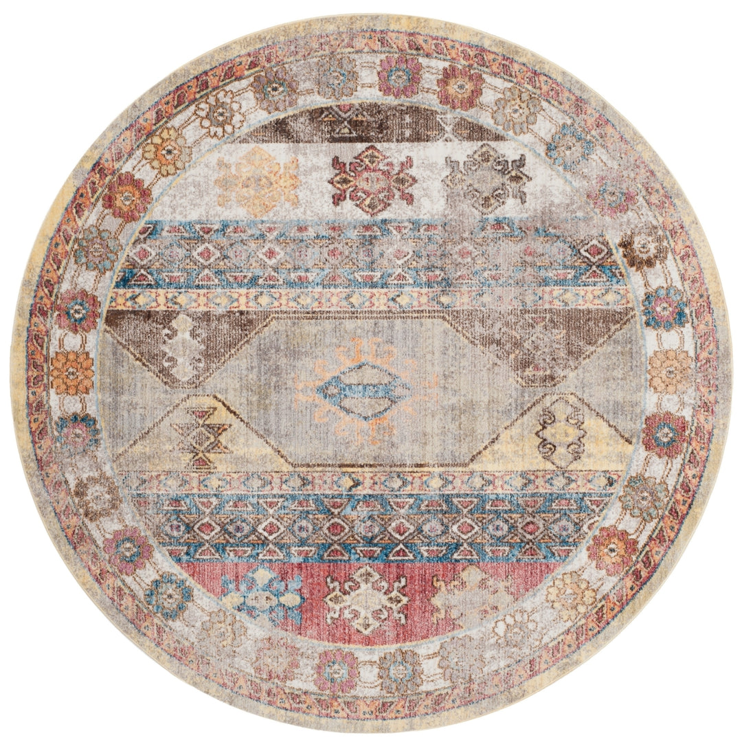 SAFAVIEH Bristol Collection BTL358M Multi Rug Image 4