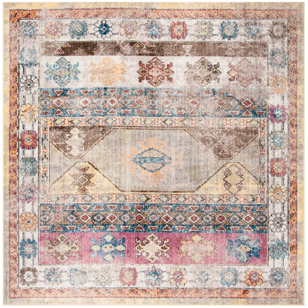 SAFAVIEH Bristol Collection BTL358M Multi Rug Image 6