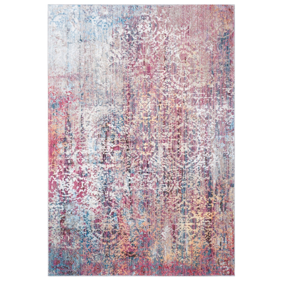 SAFAVIEH Bristol Collection BTL485U Pink / Multi Rug Image 1