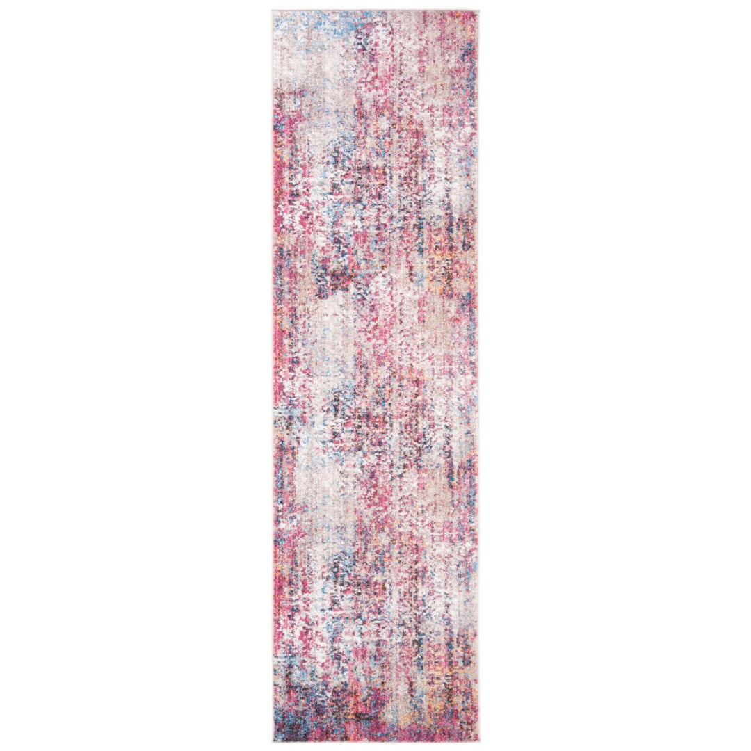 SAFAVIEH Bristol Collection BTL485U Pink / Multi Rug Image 5