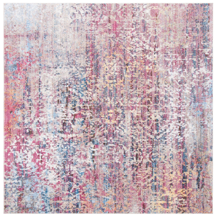 SAFAVIEH Bristol Collection BTL485U Pink / Multi Rug Image 6