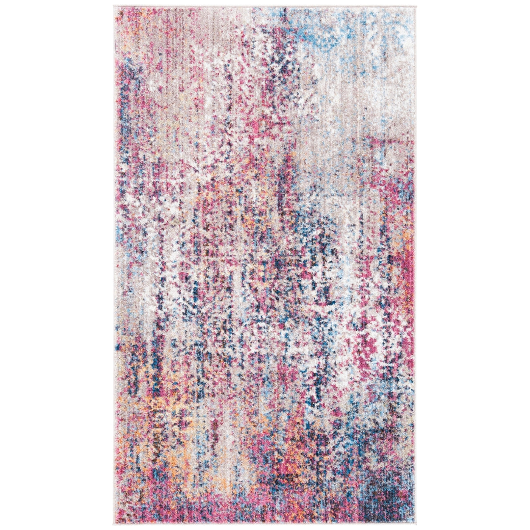 SAFAVIEH Bristol Collection BTL485U Pink / Multi Rug Image 8