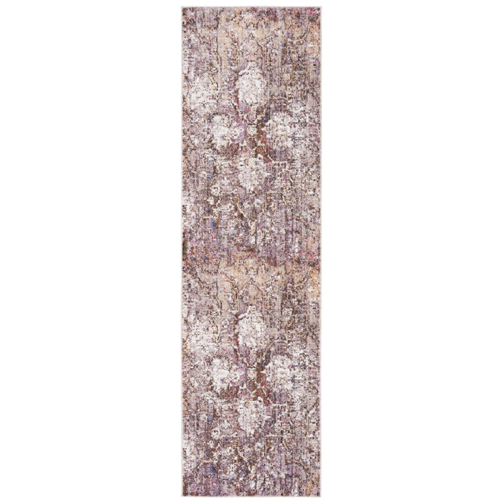 SAFAVIEH Bristol Collection BTL487U Pink / Grey Rug Image 5