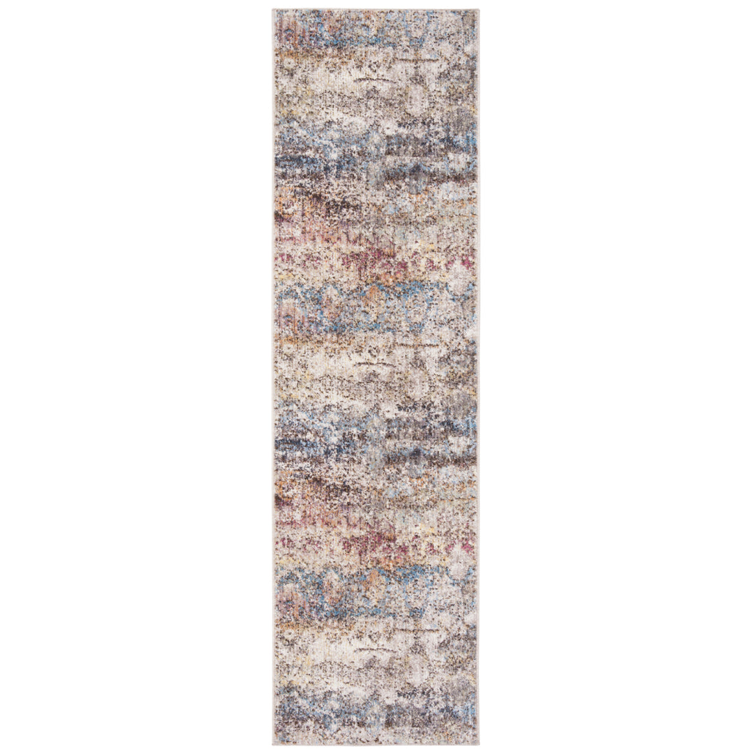 SAFAVIEH Bristol Collection BTL490K Turquoise / Multi Rug Image 5