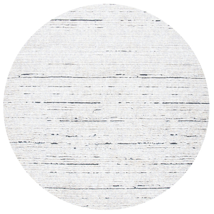 SAFAVIEH Burko Collection BUR235F Grey / Ivory Rug Image 3