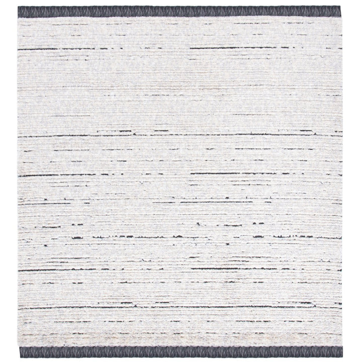 SAFAVIEH Burko Collection BUR235F Grey / Ivory Rug Image 1