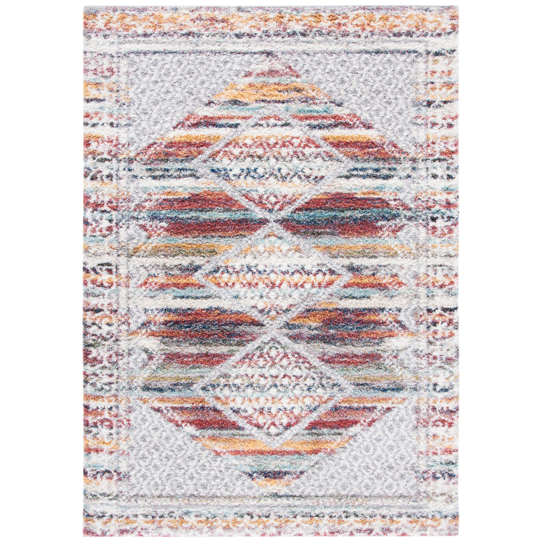 SAFAVIEH Calista Collection CAL136A Ivory / Rust Rug Image 1