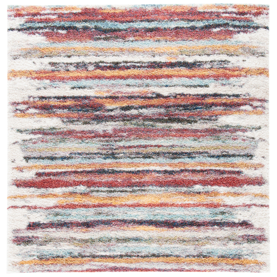 SAFAVIEH Calista Collection CAL132P Rust / Gold Rug Image 5