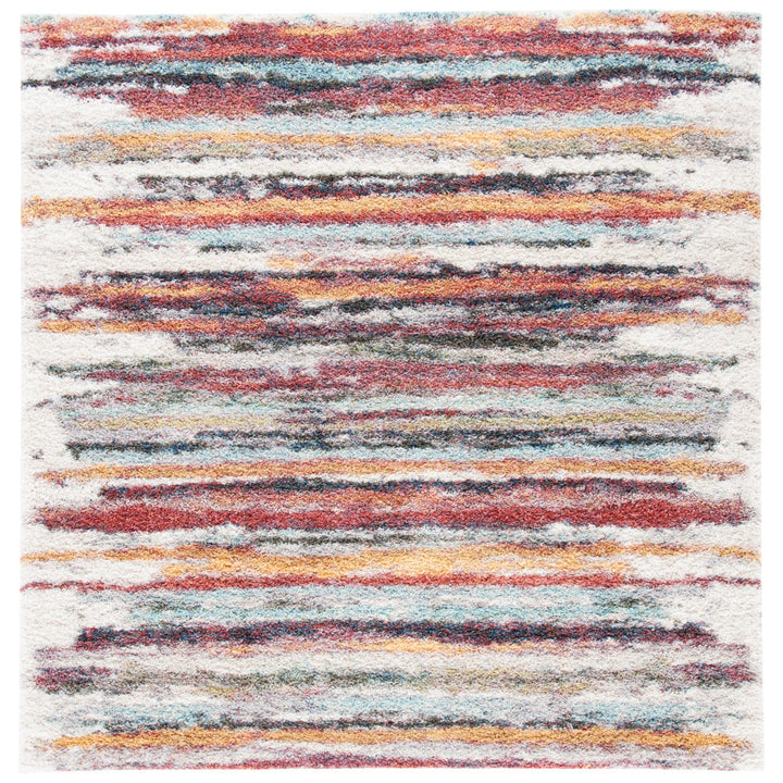 SAFAVIEH Calista Collection CAL132P Rust / Gold Rug Image 1