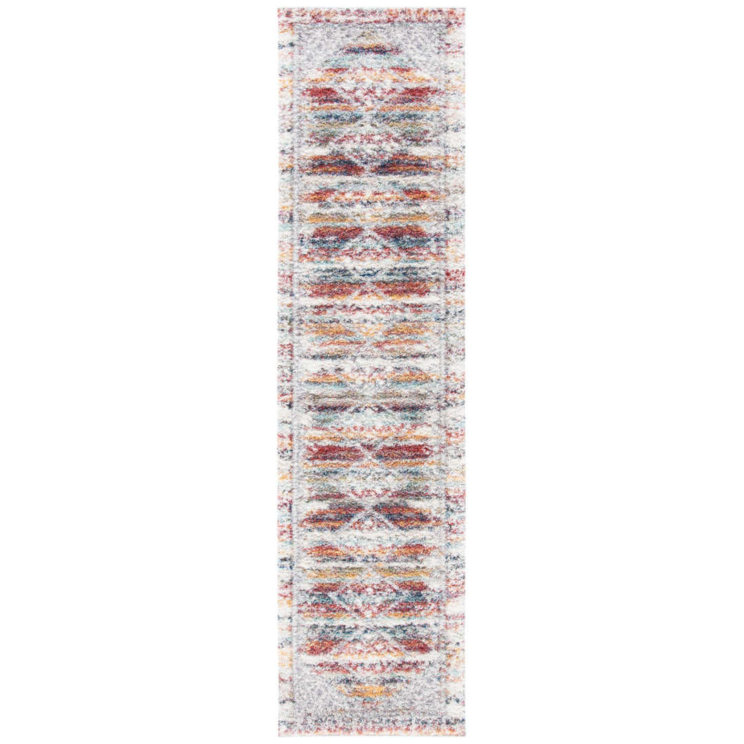 SAFAVIEH Calista Collection CAL136A Ivory / Rust Rug Image 4