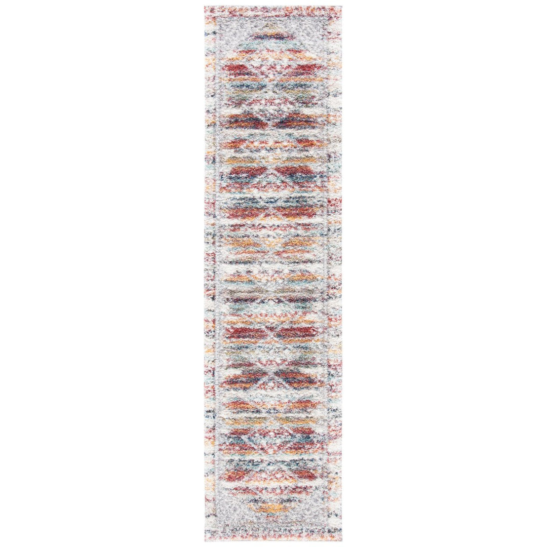 SAFAVIEH Calista Collection CAL136A Ivory / Rust Rug Image 1