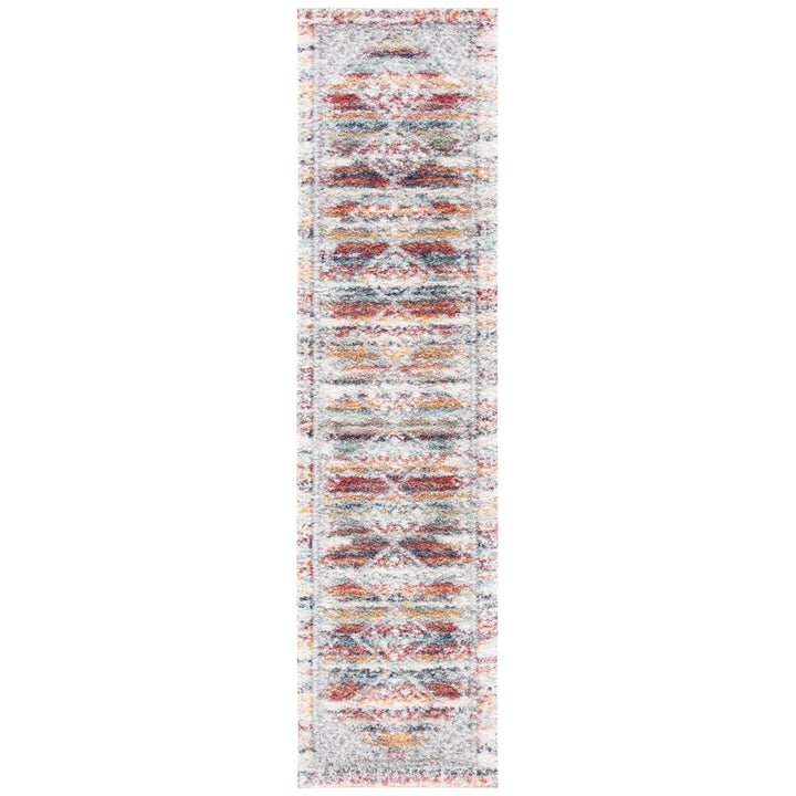 SAFAVIEH Calista Collection CAL136A Ivory / Rust Rug Image 1