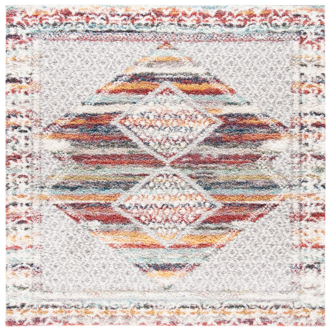 SAFAVIEH Calista Collection CAL136A Ivory / Rust Rug Image 5