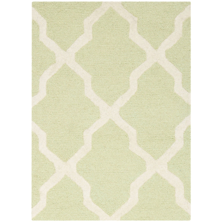 SAFAVIEH Cambridge CAM121B Light Green / Ivory Rug Image 3