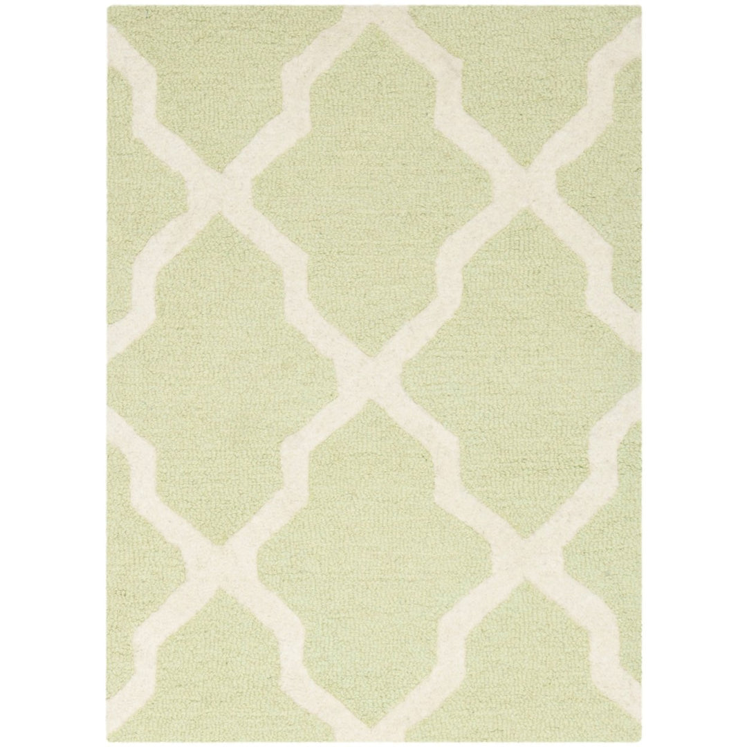 SAFAVIEH Cambridge CAM121B Light Green / Ivory Rug Image 1