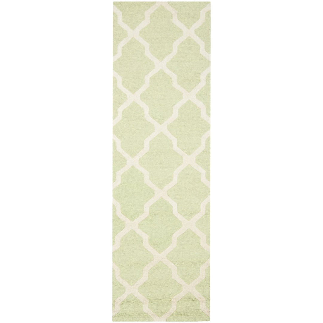 SAFAVIEH Cambridge CAM121B Light Green / Ivory Rug Image 1