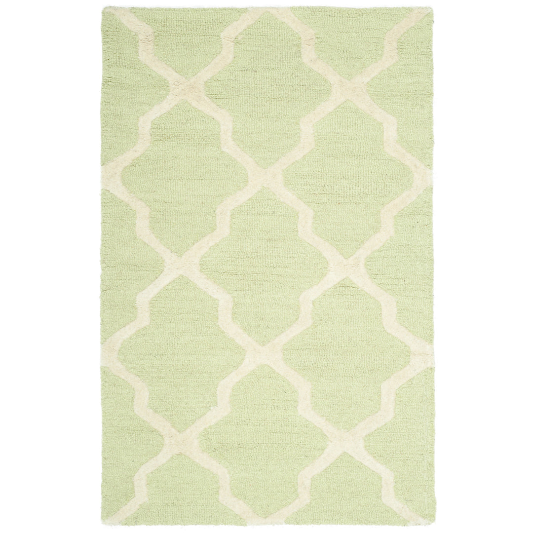 SAFAVIEH Cambridge CAM121B Light Green / Ivory Rug Image 5